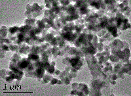 Ball milling preparation method of rice hull-based porous silicon nanomaterial