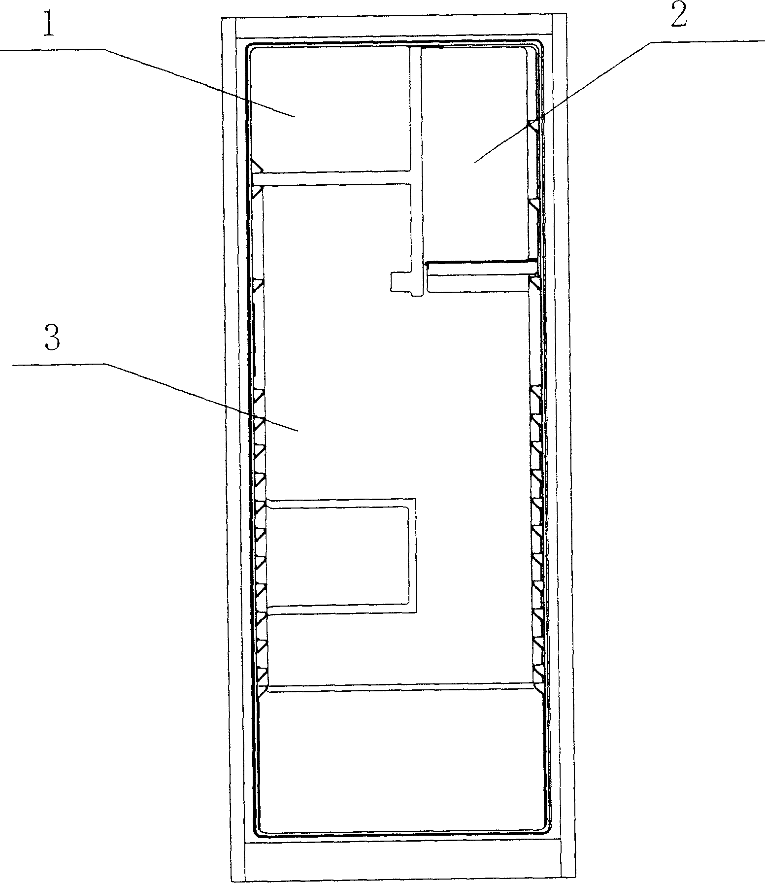 Multifunction freezer with ice making and wine storage unit