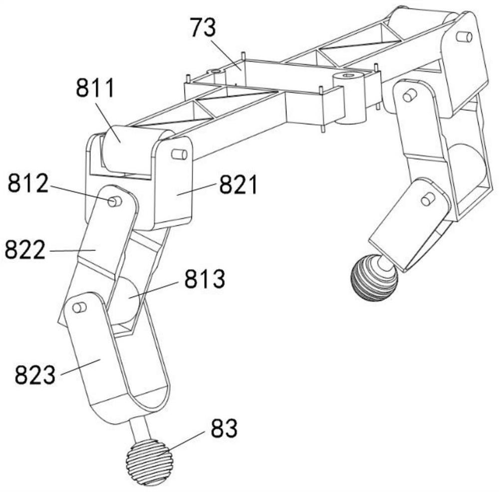 Crocodile-imitating robot