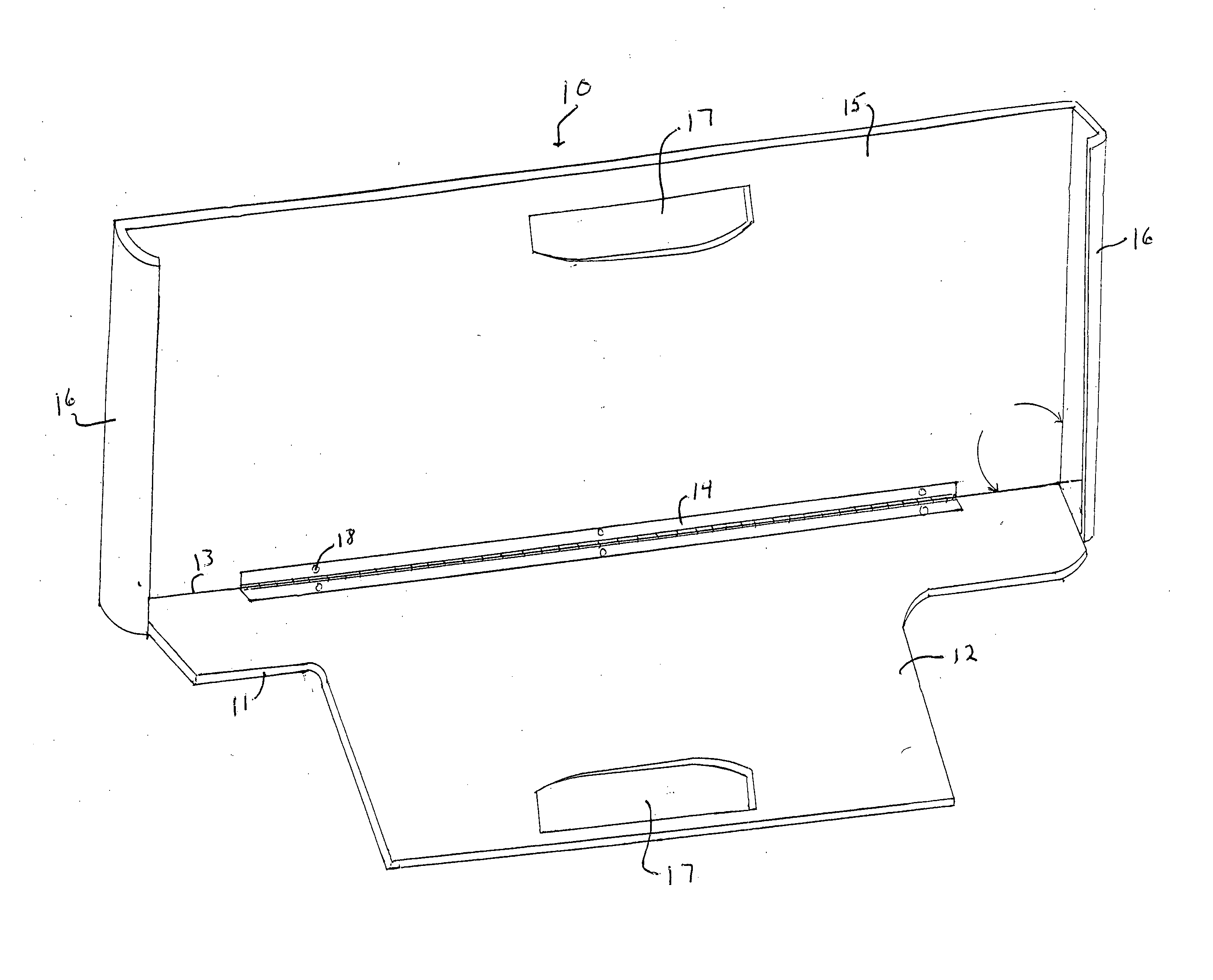 Portable holder for X-ray cassettes