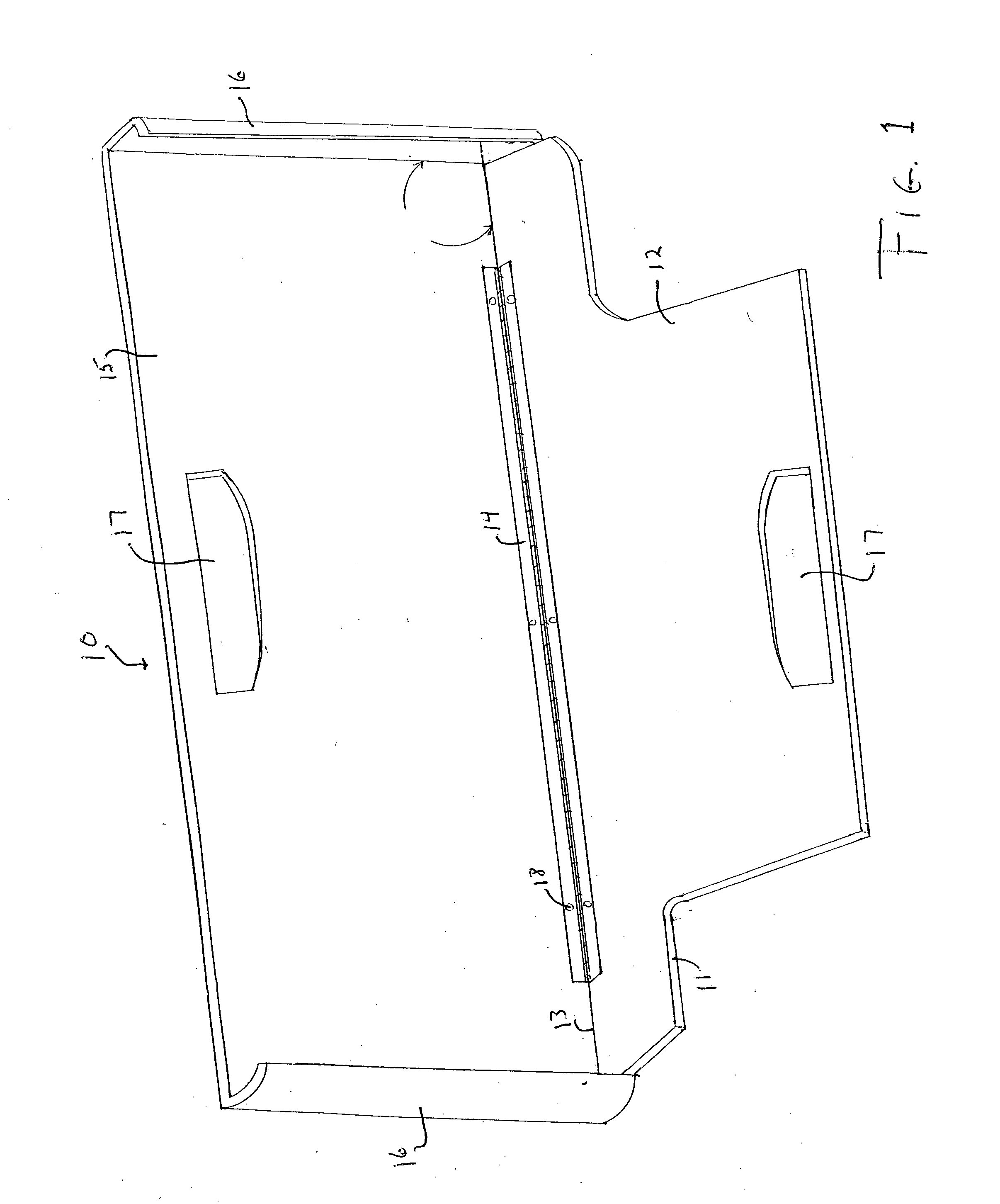 Portable holder for X-ray cassettes