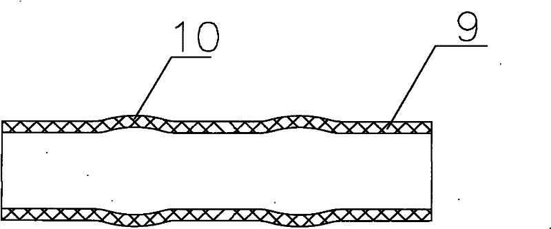 Insulating sleeve bulging tool