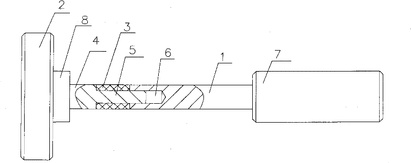 Insulating sleeve bulging tool