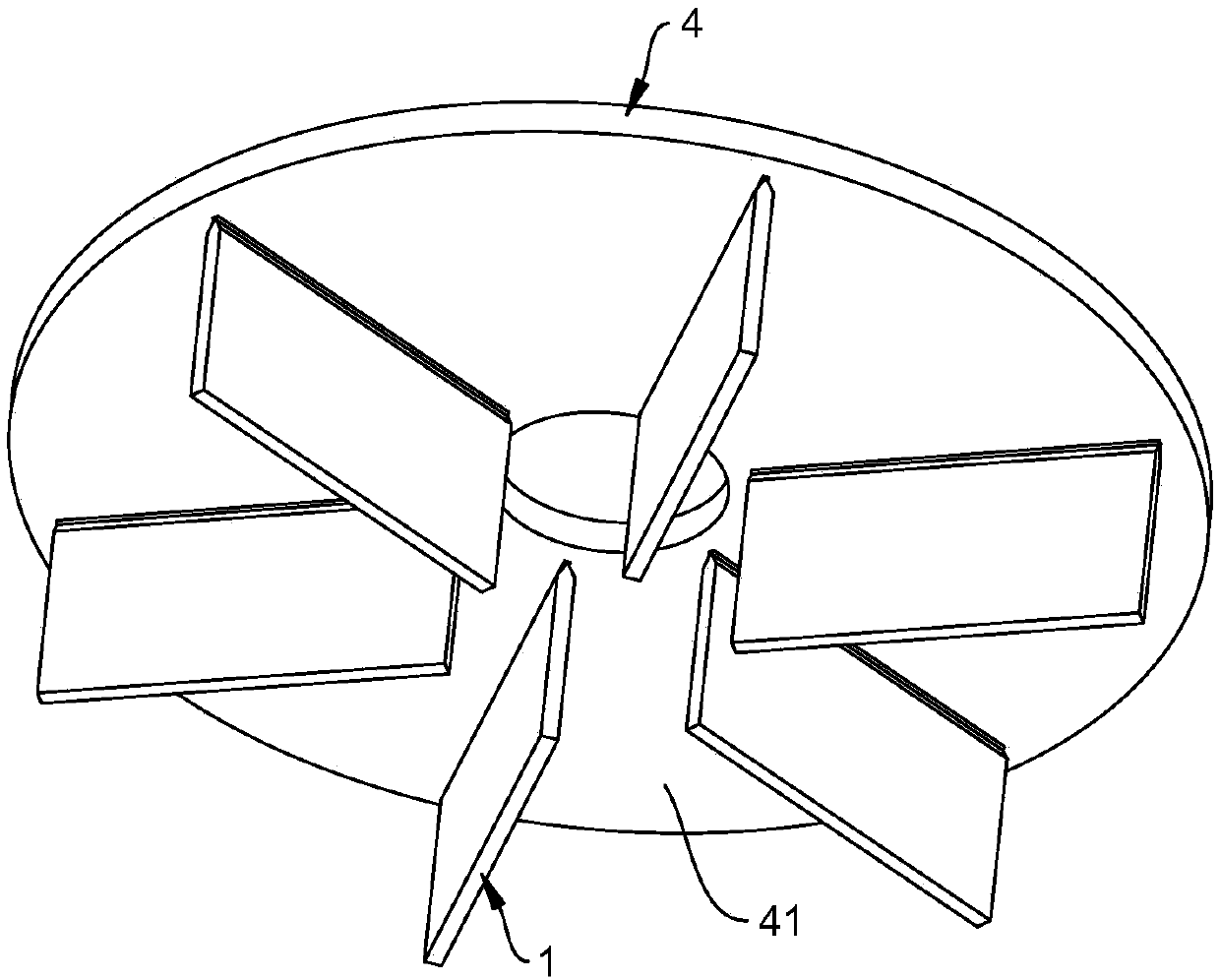 Support structure for three-dimensional (3D) printing platform part