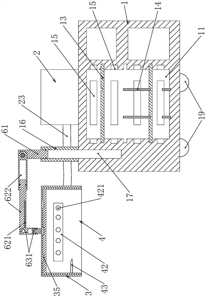 Intensive care unit bacterial infection prevention device