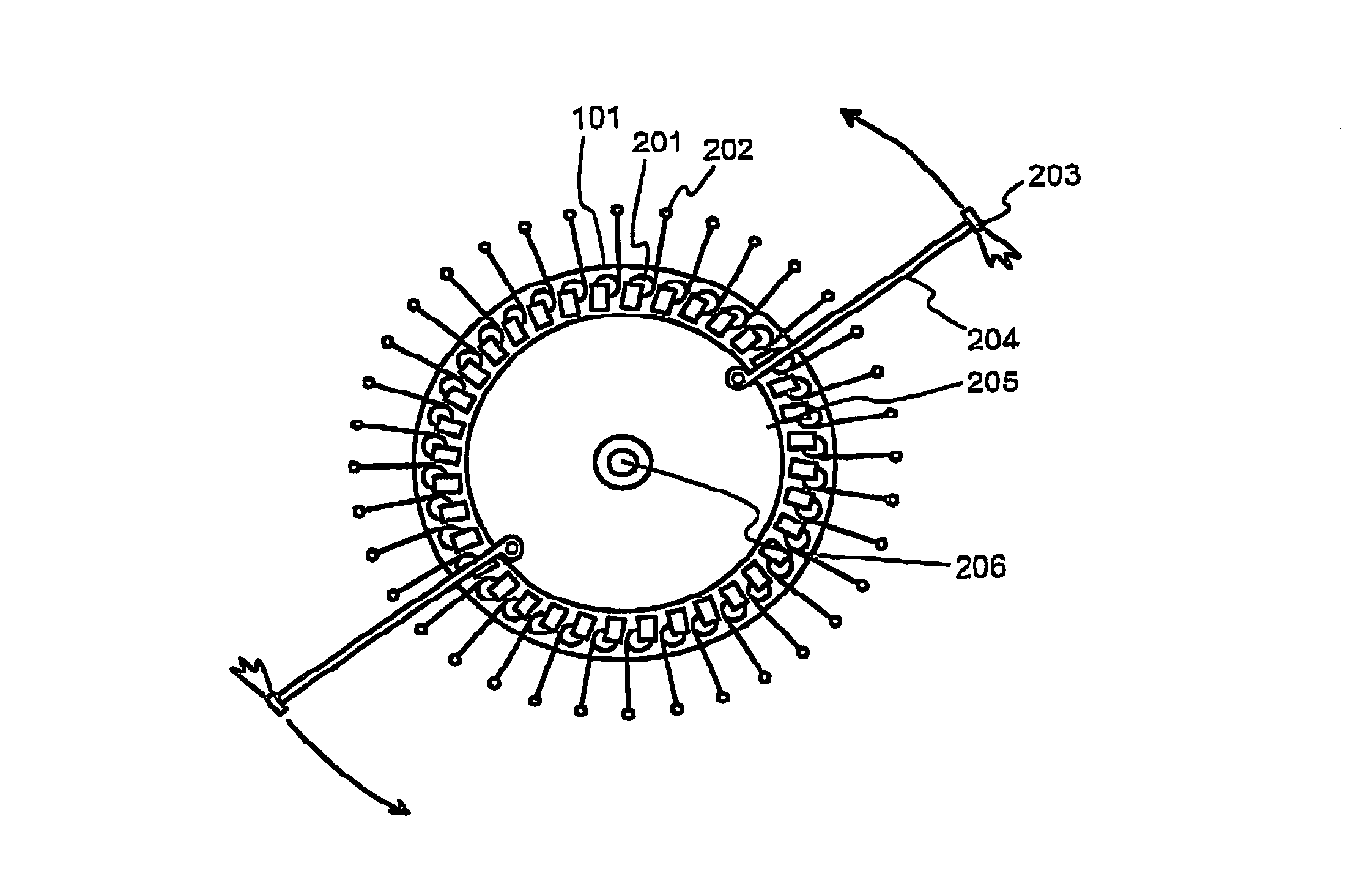 Electric sail for producing spacecraft propulsion