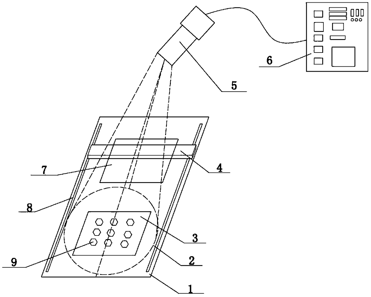 Real-time monitoring method, device and system for selective laser melting