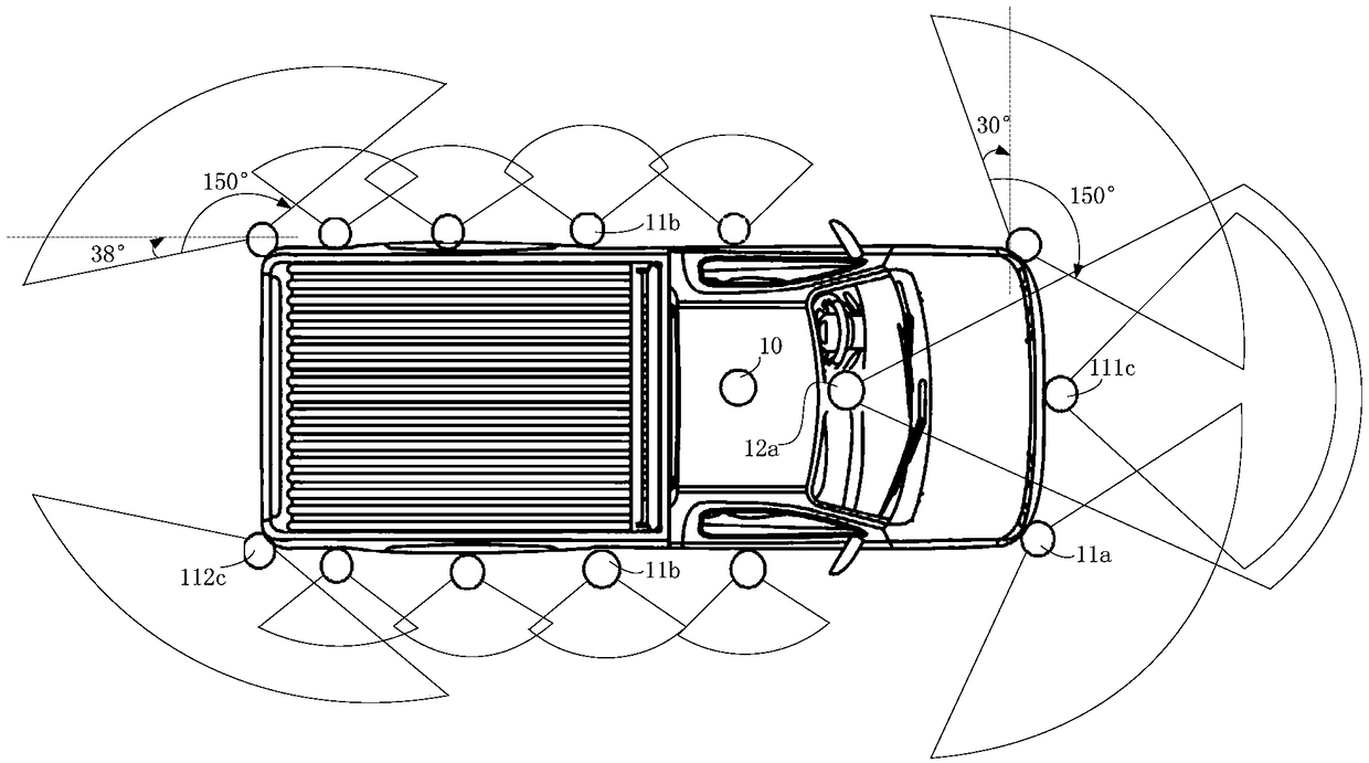 Automatic driving system applied to road sweeping vehicle and control method and device thereof