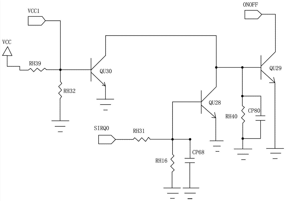 Method and circuit for waking up smart home appliance control system