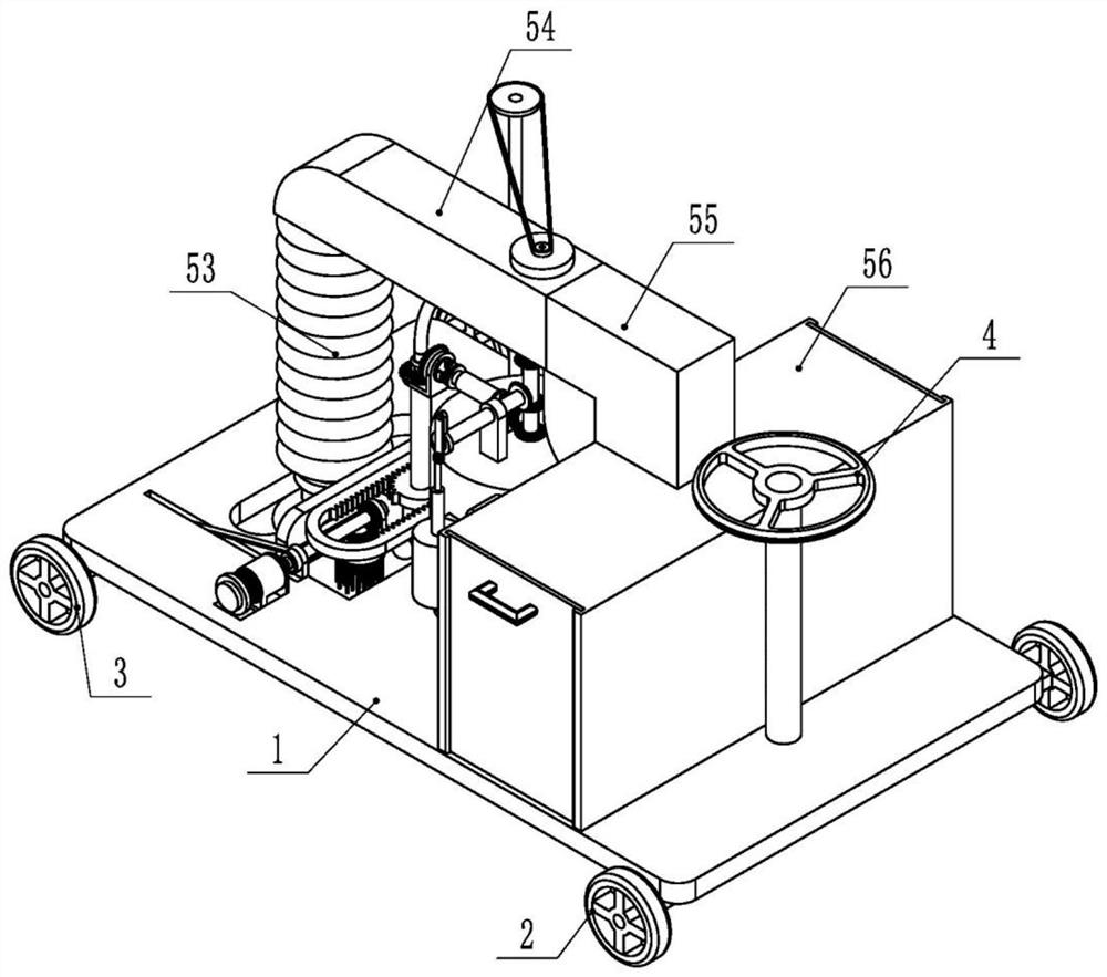 Energy-saving and environment-friendly road garbage cleaning vehicle