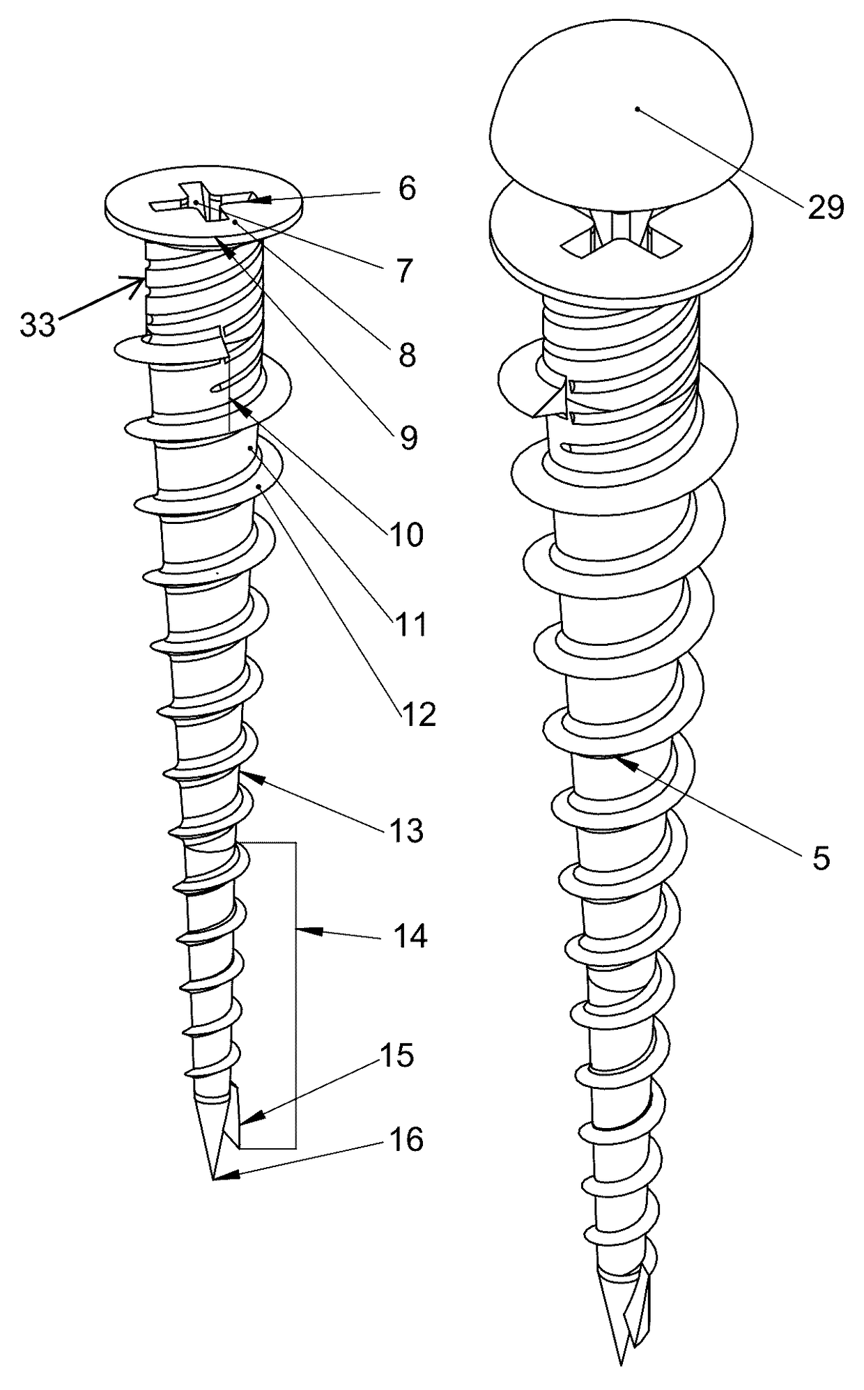 Steel stud anchor