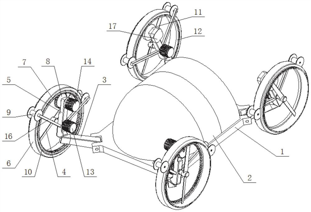 Land-air dual-purpose wheel and amphibious aircraft