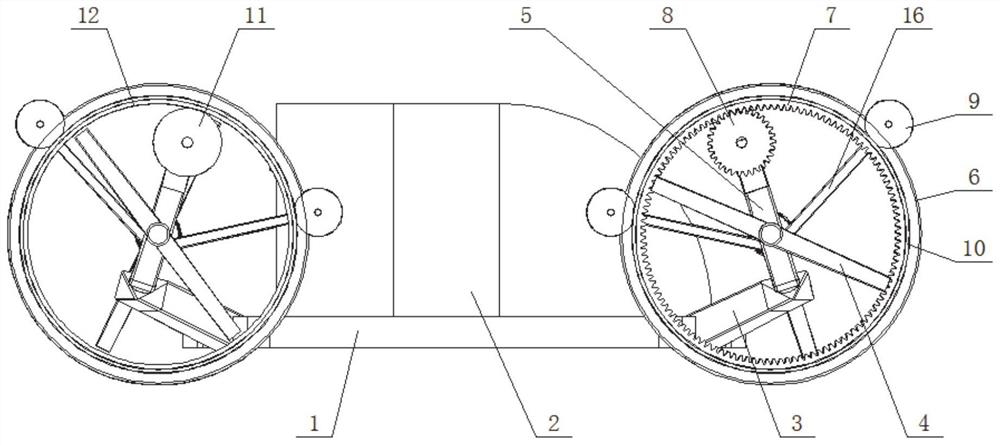 Land-air dual-purpose wheel and amphibious aircraft