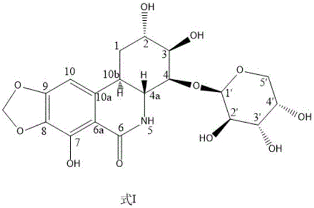 Alkaloid compound and preparation method as well as application thereof