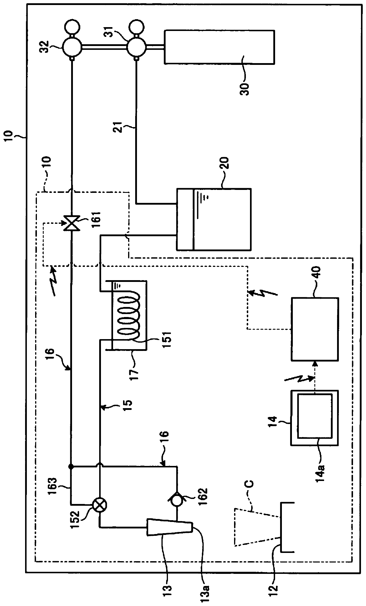 Beverage supply device