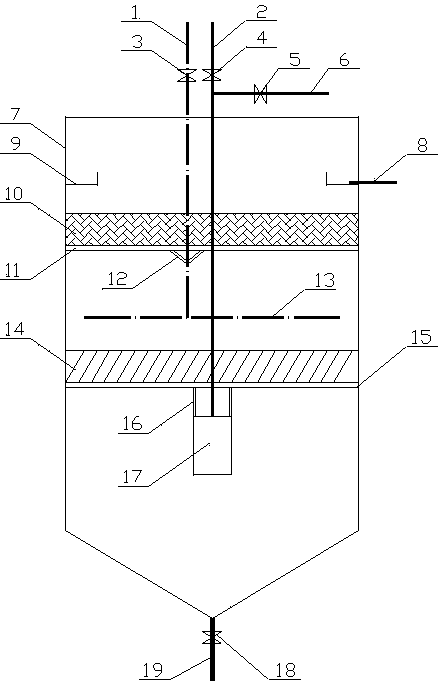 Advanced sewage treatment device