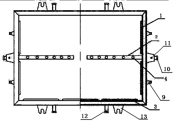 Sandbox adopting variable-frequency motor vacuum pump