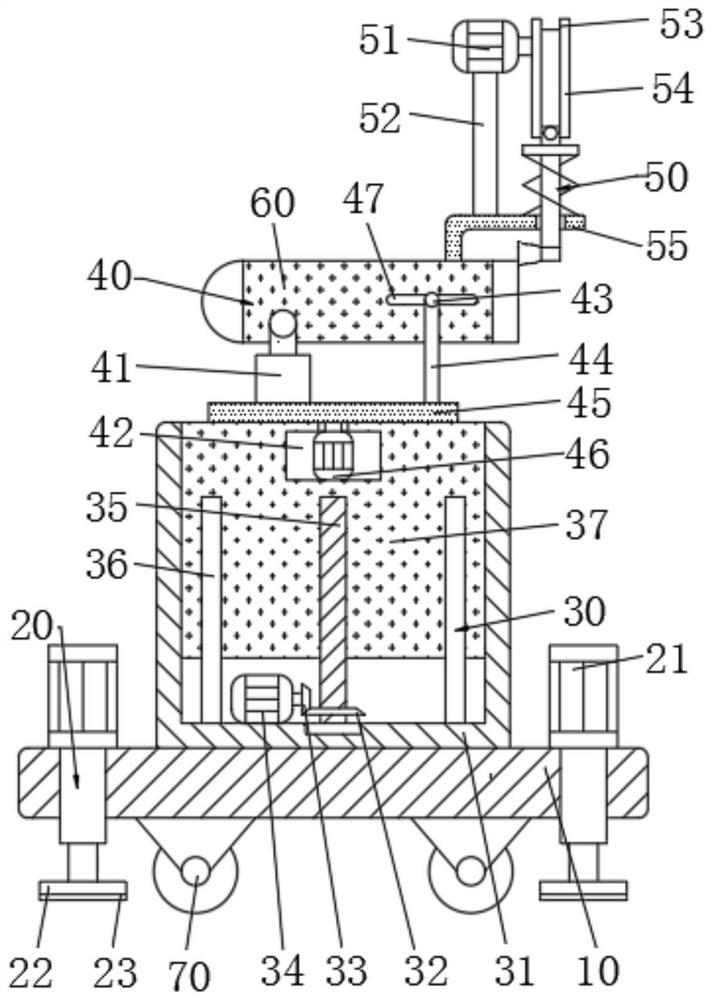 Building construction supervision device based on BIM technology