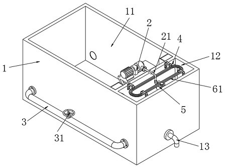 Soft-shelled turtle breeding oxygen supply device