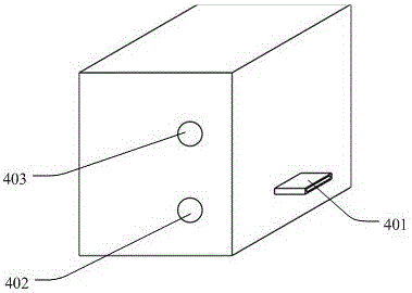 Device for pipe penetrating of flat light strip