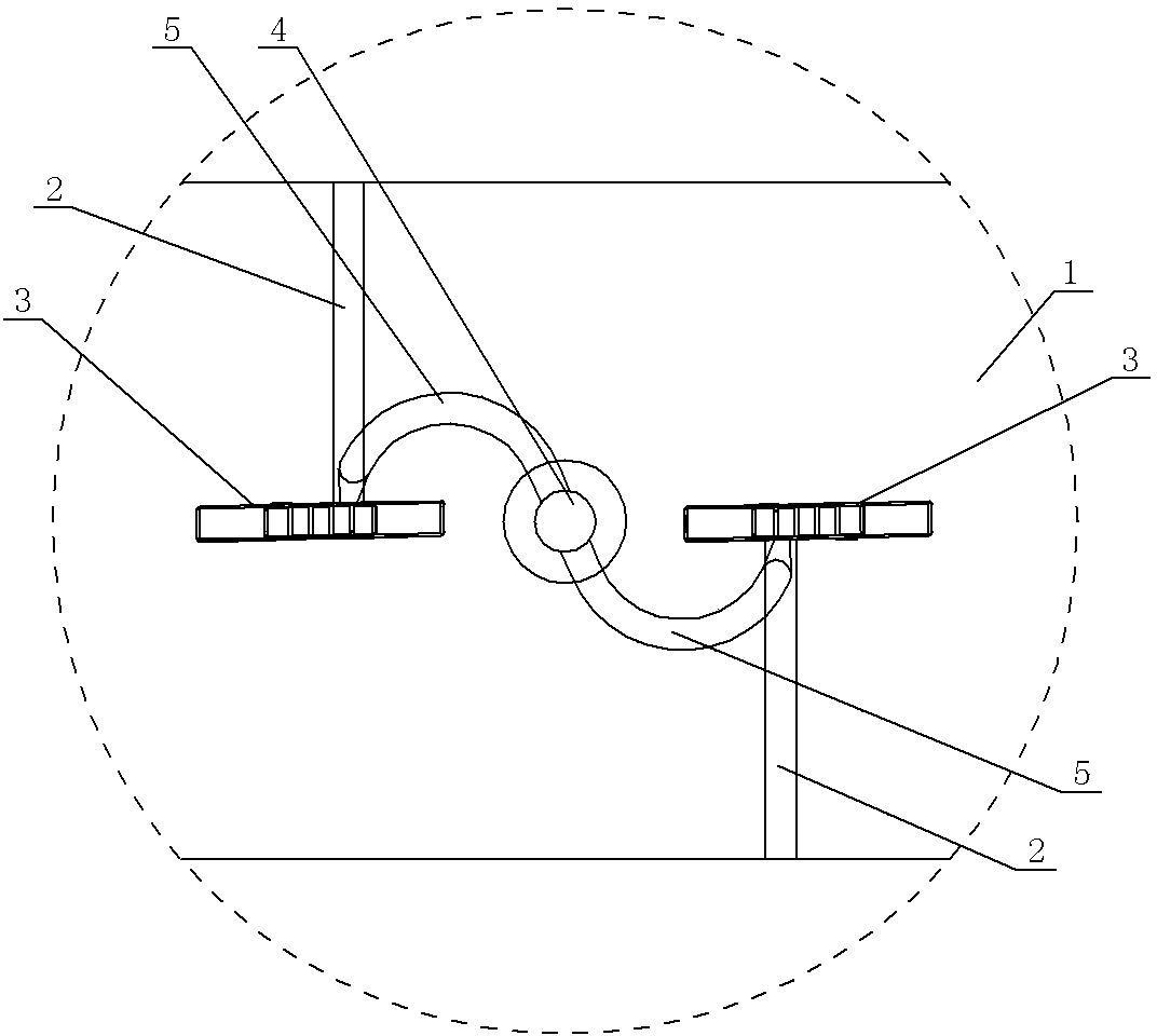 Channel structure for guaranteeing flow rate