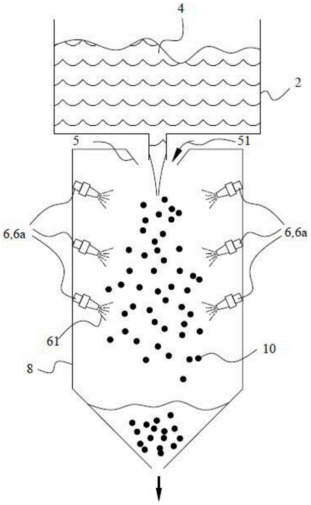 Method and device for manufacturing metal powder