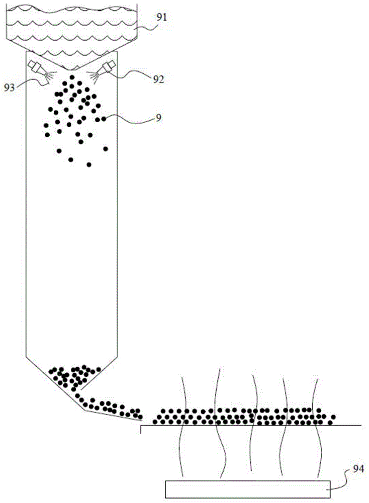 Method and device for manufacturing metal powder