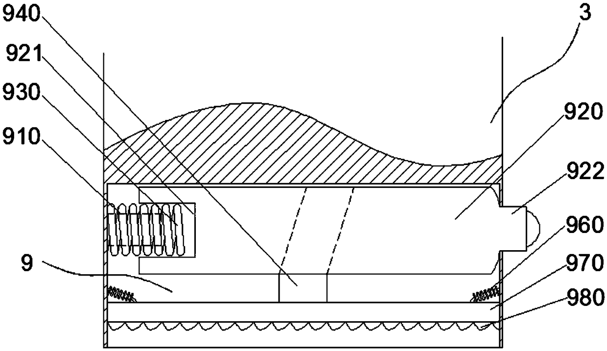 Sound-proof door structure