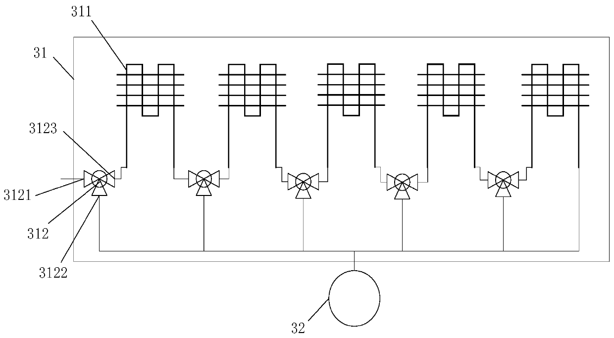 A charging pile and heat dissipation control method