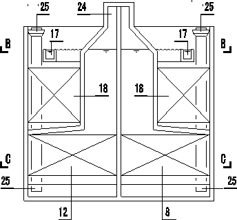 Device and method for domestic sewage treatment