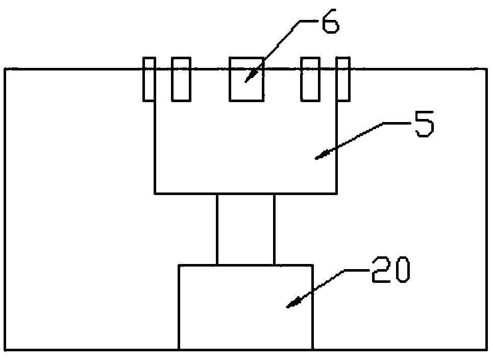 Wooden artware fixing clamp