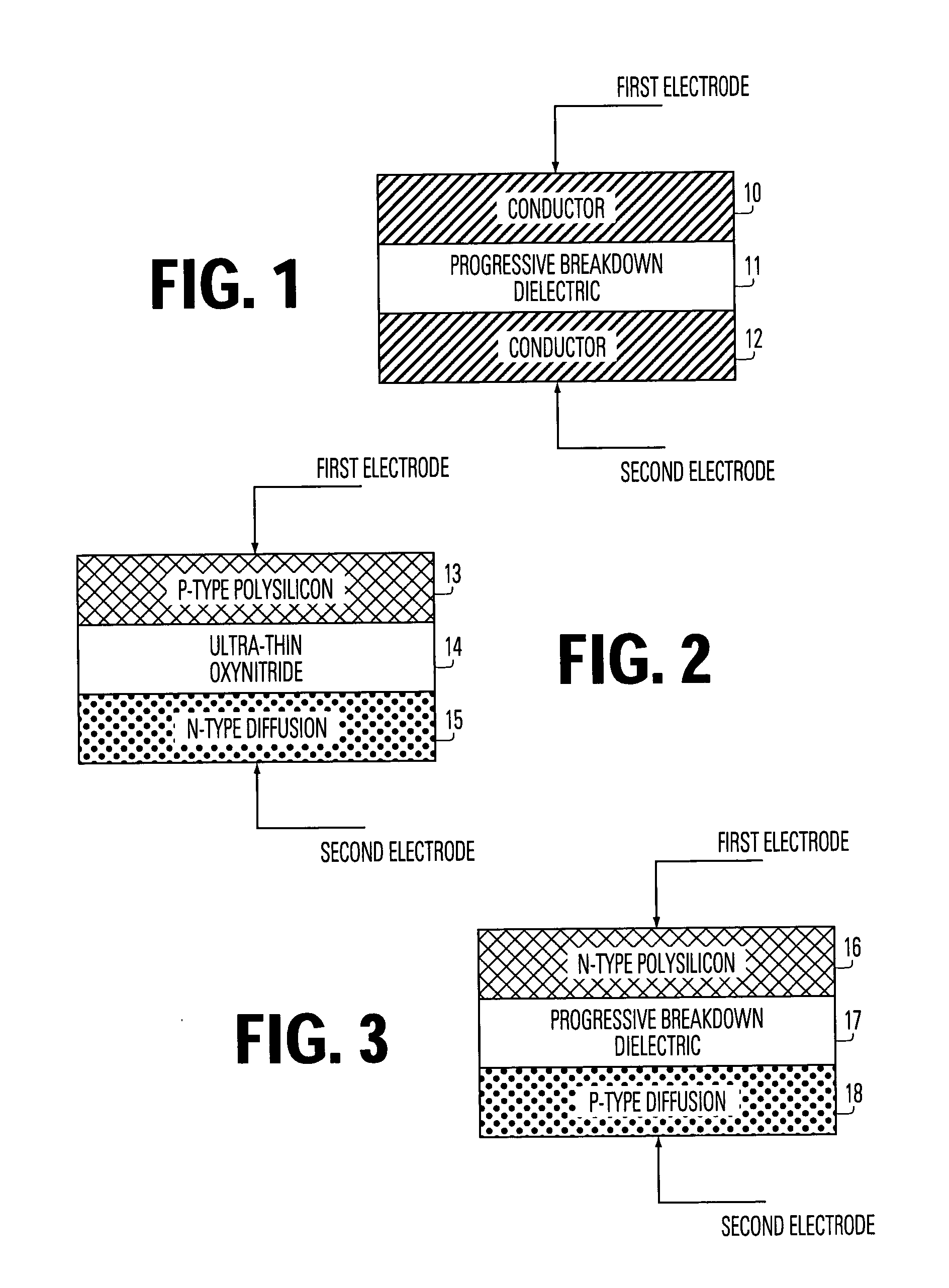 Method for manufacturing a programmable eraseless memory