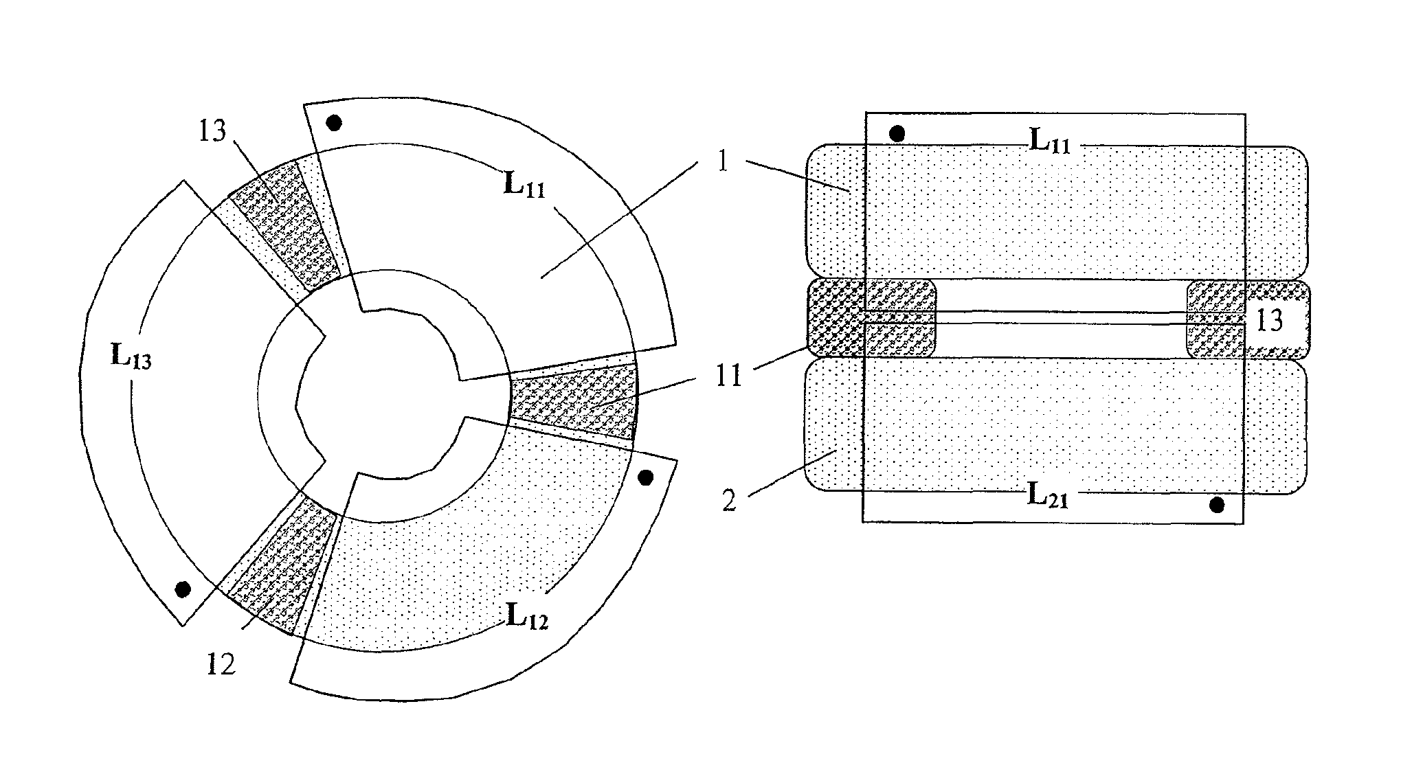 Filtering choke arrangement