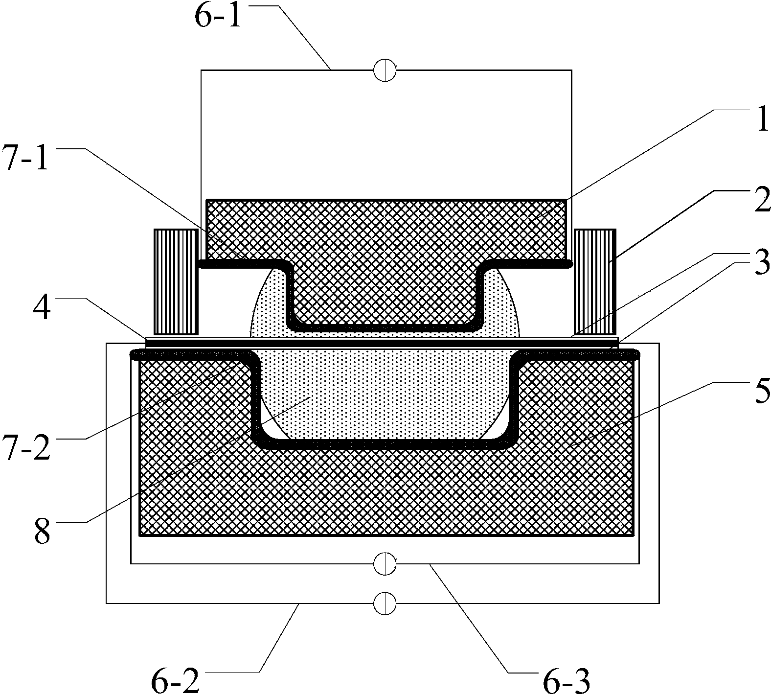 Metal material plastic forming method through electromagnetic force driving