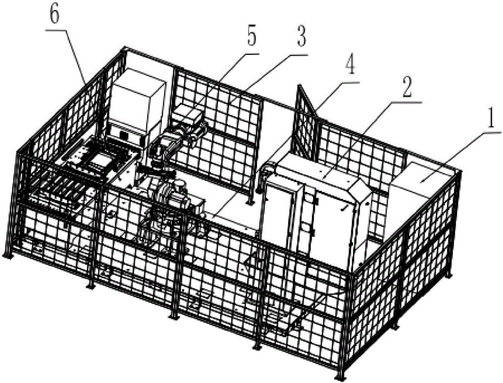 System for polishing and wire drawing of panel and oil tank of range hood