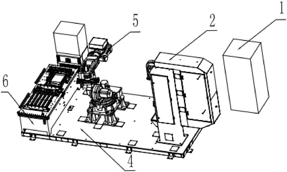 System for polishing and wire drawing of panel and oil tank of range hood