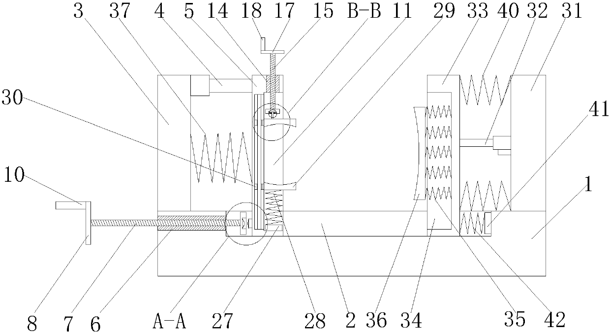 Numerically-controlled machine tool clamp good in fixing effect