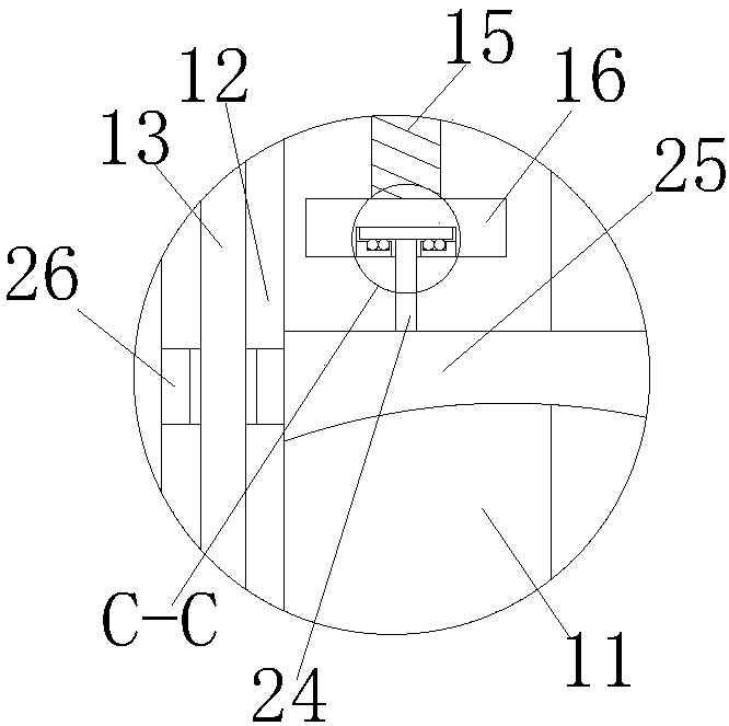 Numerically-controlled machine tool clamp good in fixing effect