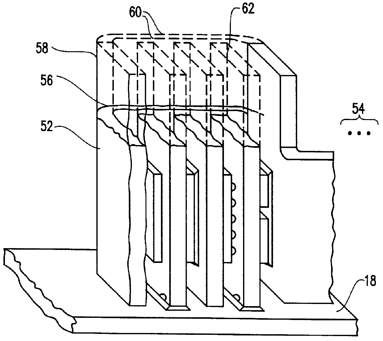 Integrated, multi-chip, thermally conductive packaging device and methodology