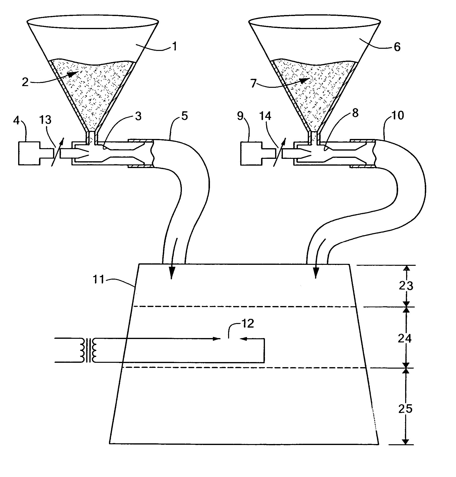 Process and apparatus for highway marking