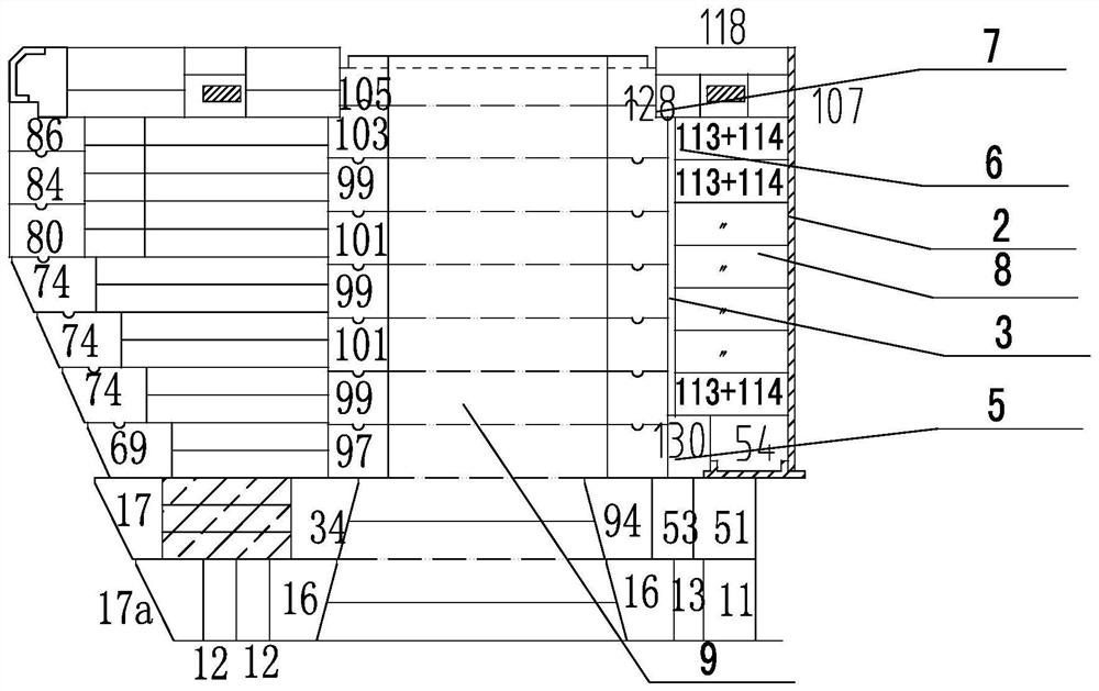 A maintenance method for smoke from the small burner head of a 7.63m coke oven