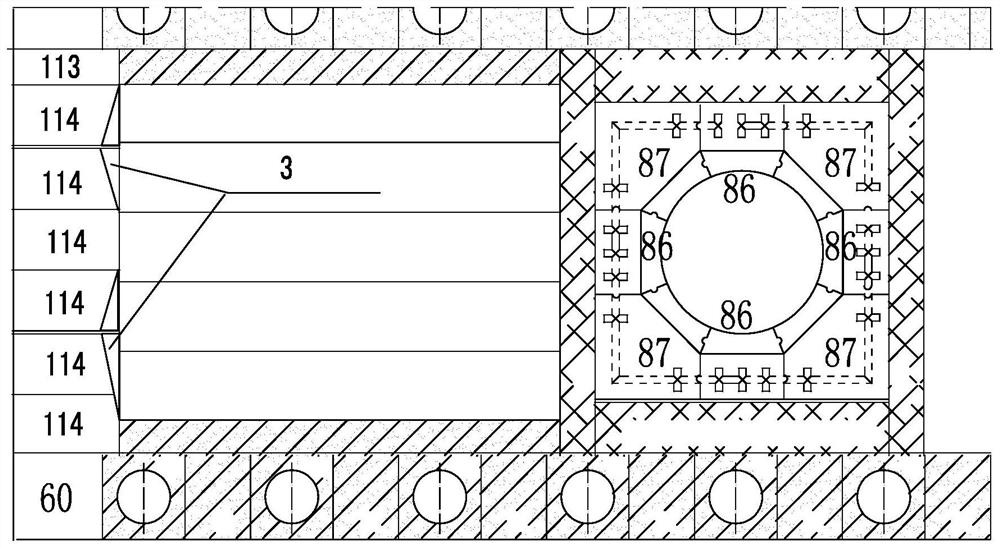 A maintenance method for smoke from the small burner head of a 7.63m coke oven