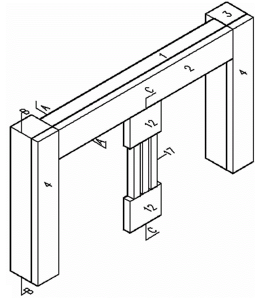 Method of Reinforcement of Structure with Reinforced Concrete Frame with Ductile Column Energy Dissipator