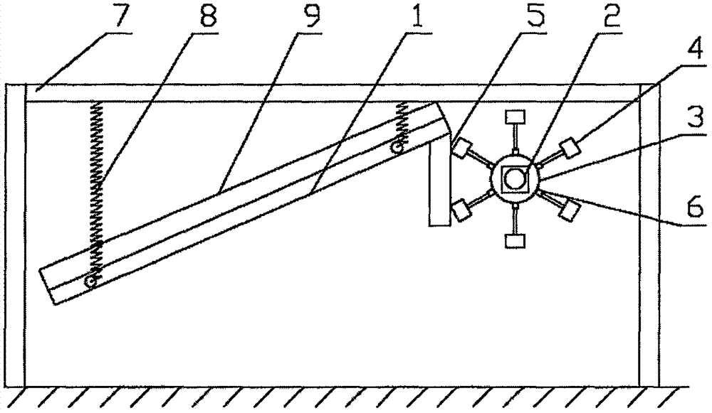 Frequency-adjustable vibration screen