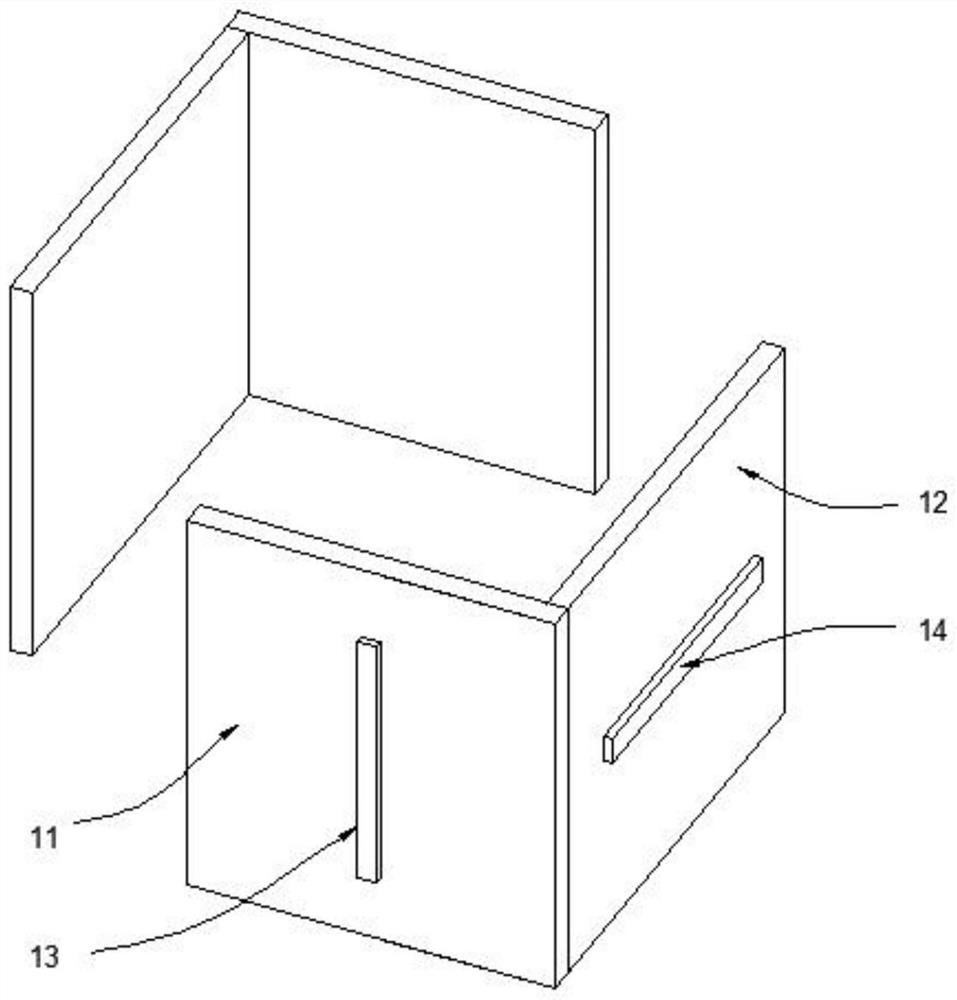 Combined high-sealing foreign trade packaging box