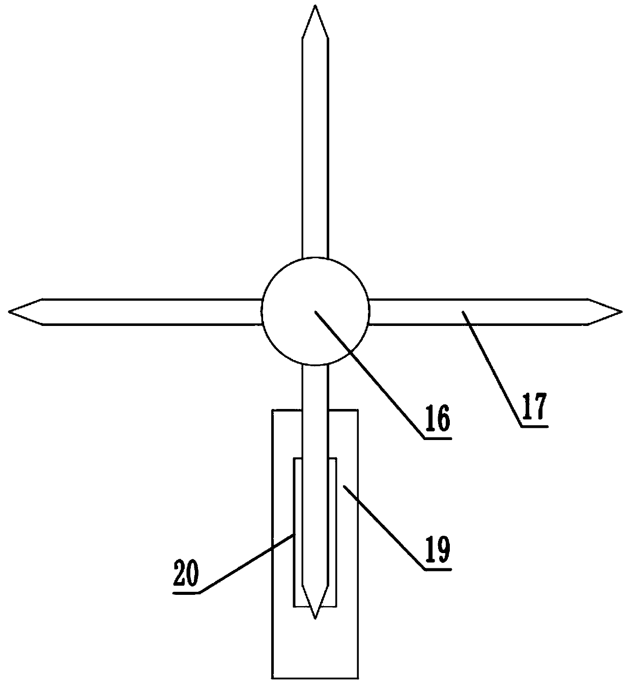 Bidirectional pressurizing feed puffing processing device for agricultural cultivation