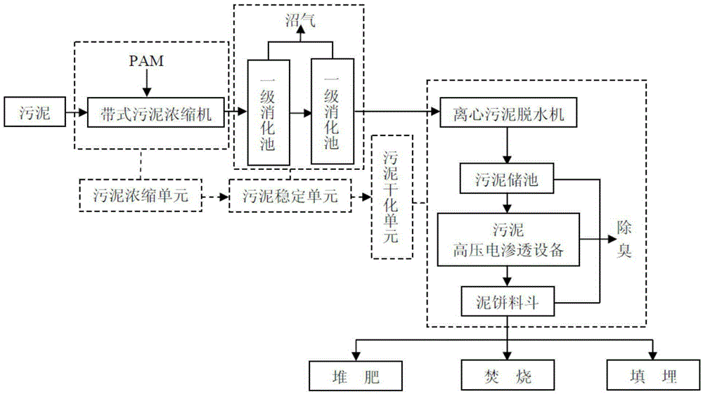 Sludge drying system