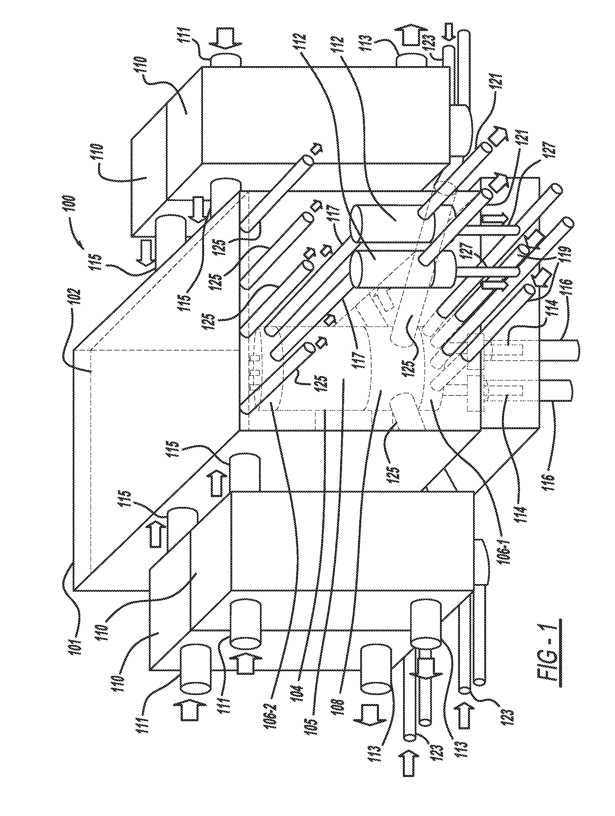 Two-fluid molten-salt reactor