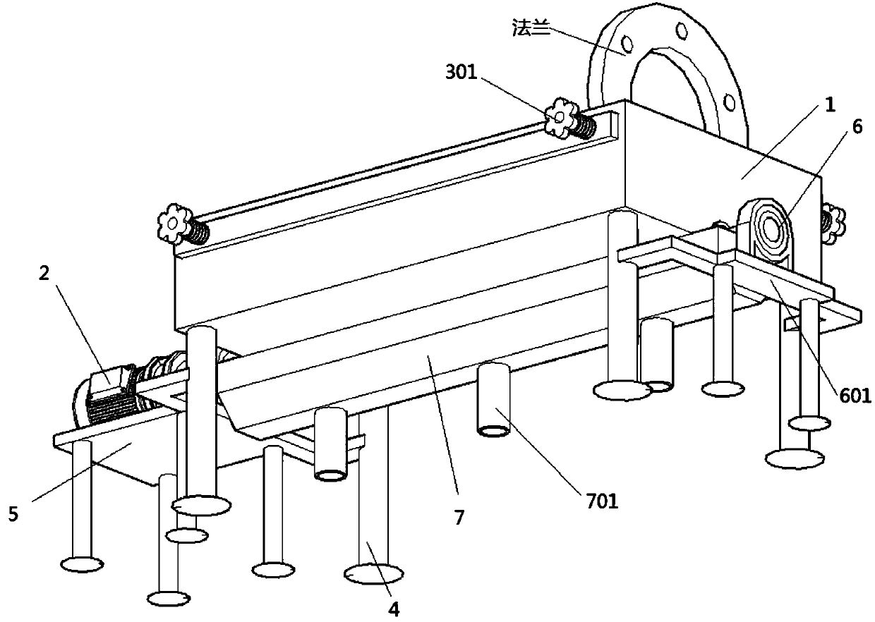 Storage tank structure special for workpiece surface cleaning treatment