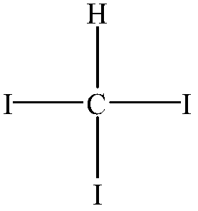 A kind of purification method of triiodomethane